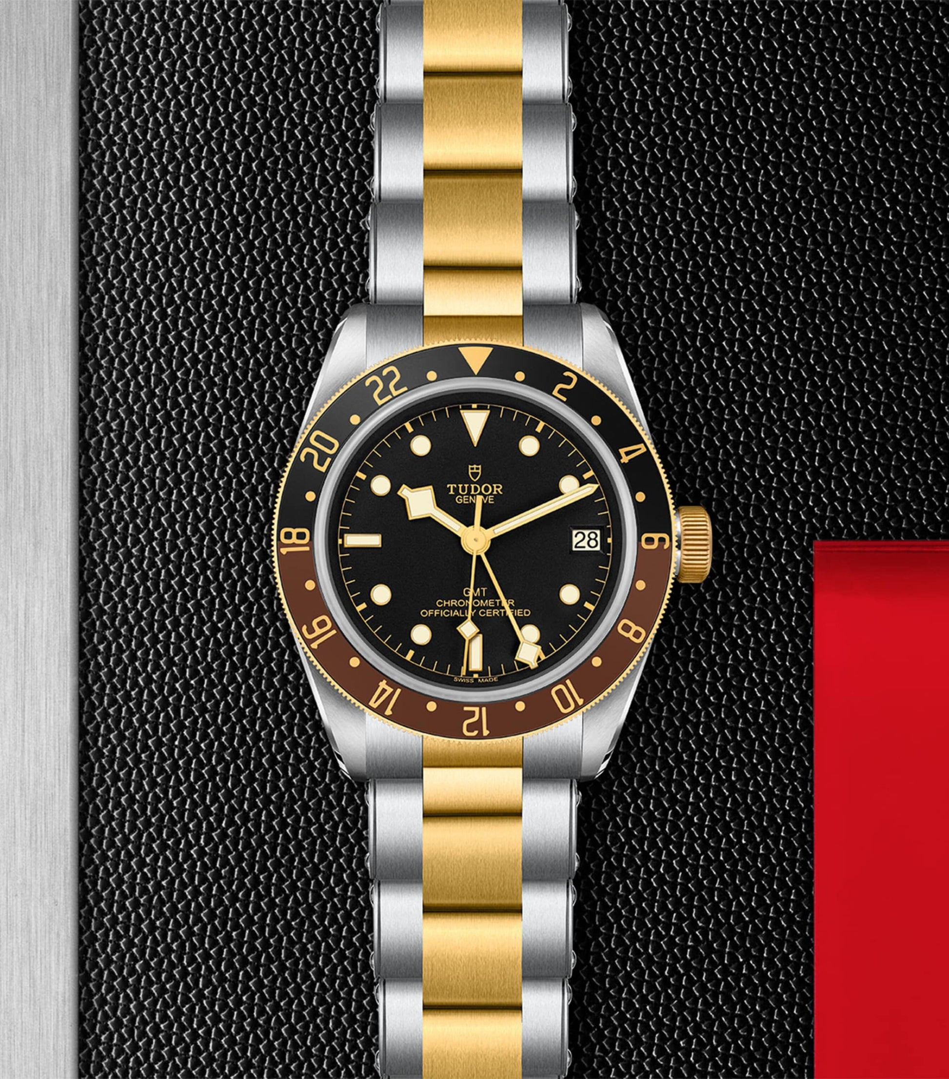 Black Bay GMT Stainless Steel and Yellow Gold Watch 41mm