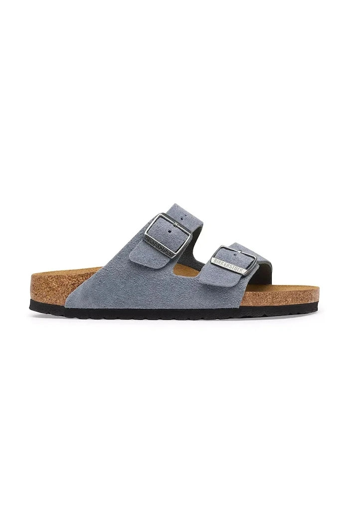 Birkenstock чехли от велур Arizona Suede Leather