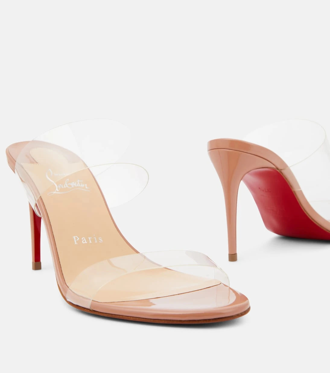 Christian Louboutin - Just Nothing 85 TPU sandals