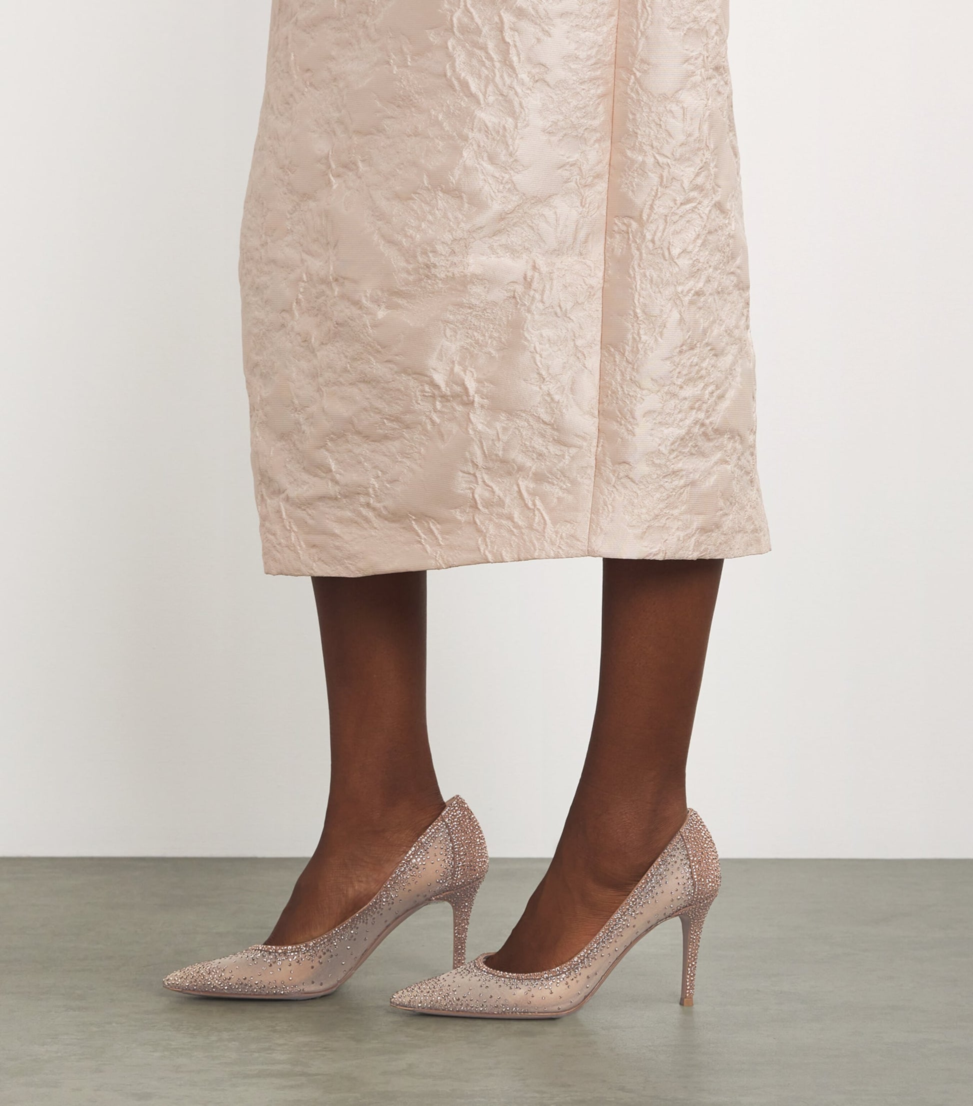 Embellished Rania Pumps 85