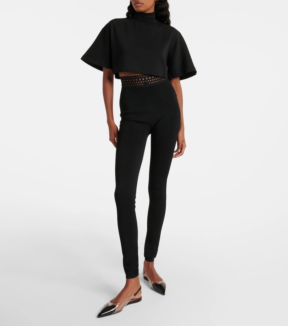 Alaïa - ليغينغز فيين مرتفعة الخصر