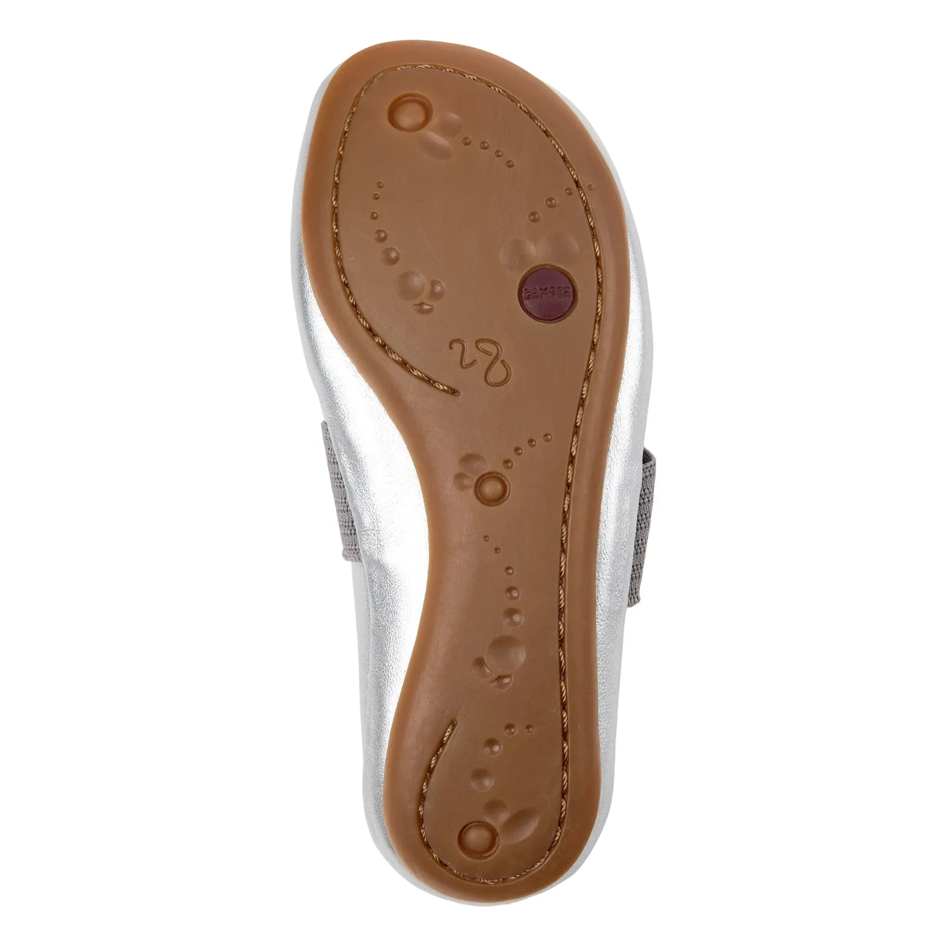 Camper - Ballerinas Right | Silver