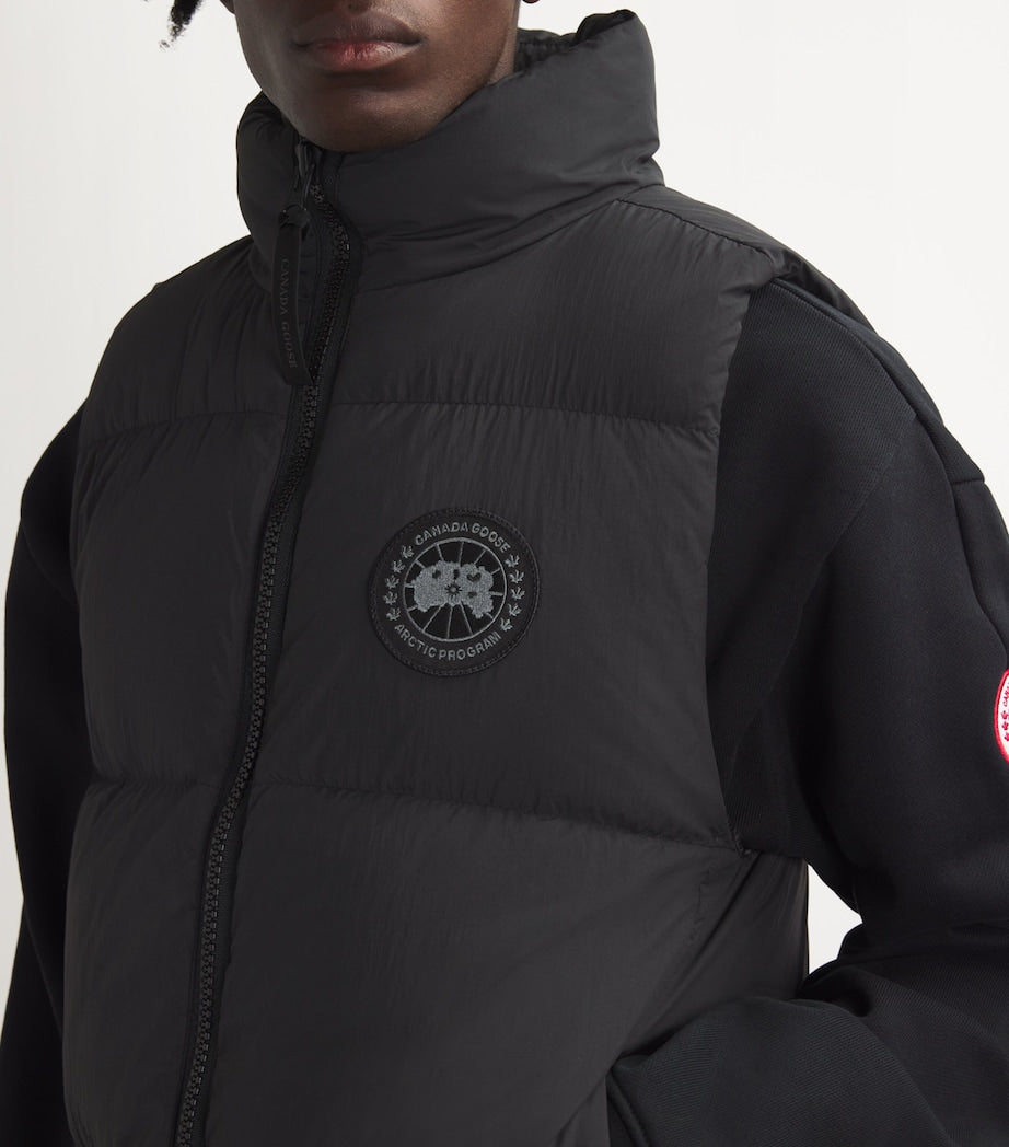 Black Down Lawrence Puffer Gilet