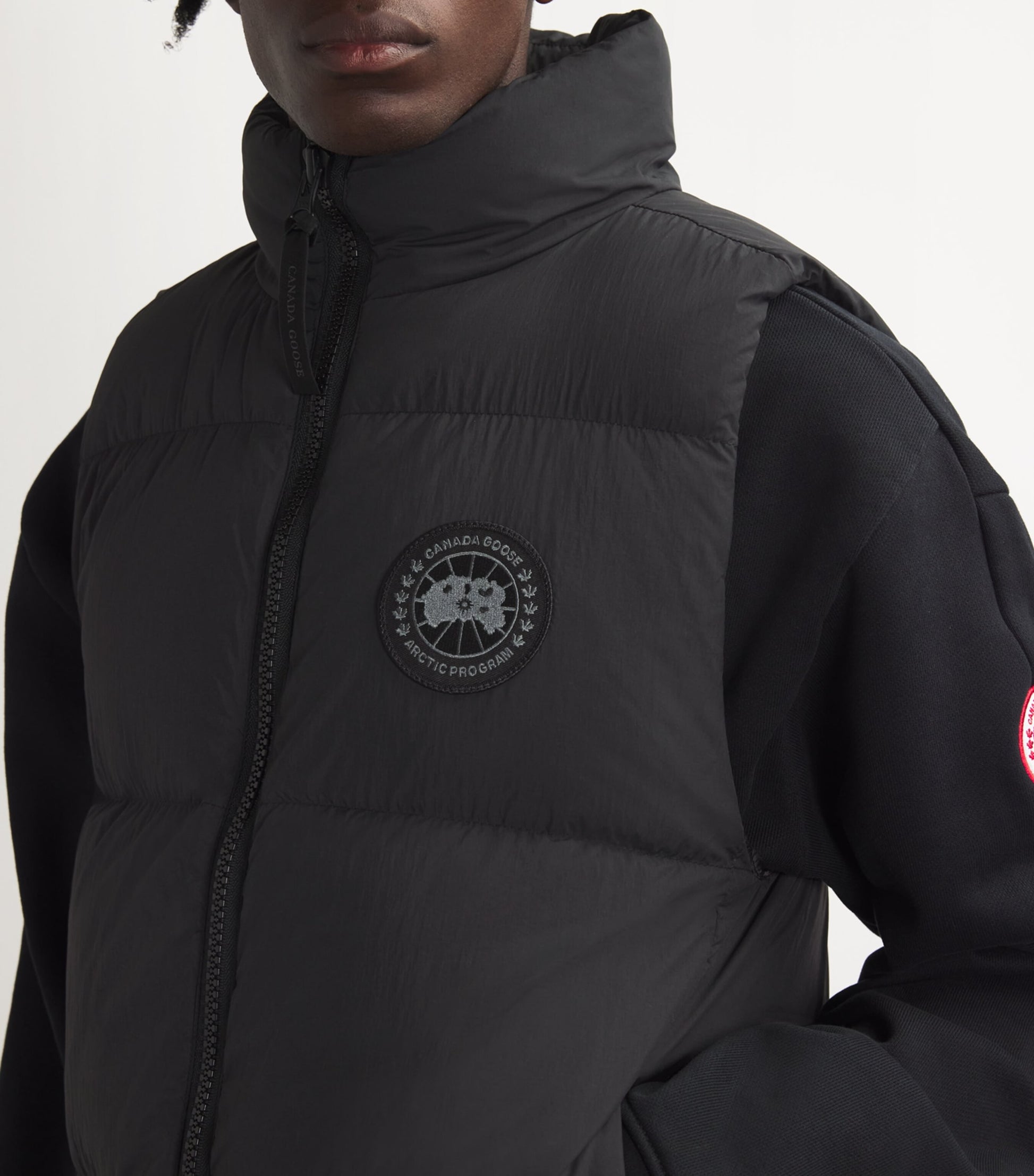 Canada Goose Black Down Lawrence Puffer Gilet
