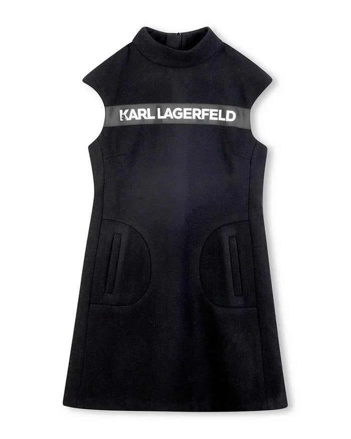 Karl Lagerfeld Yünlü Çocuk Elbisesi