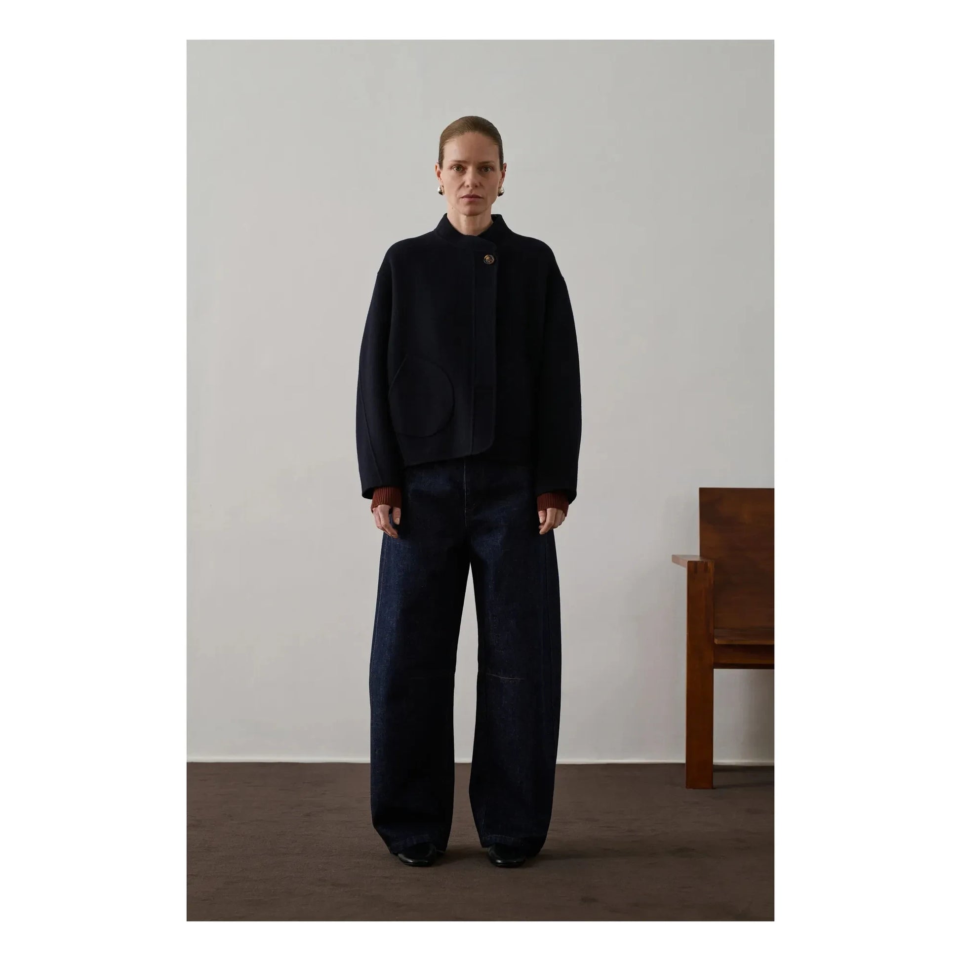 Soeur - Windsor Coat Wool | Navy blue