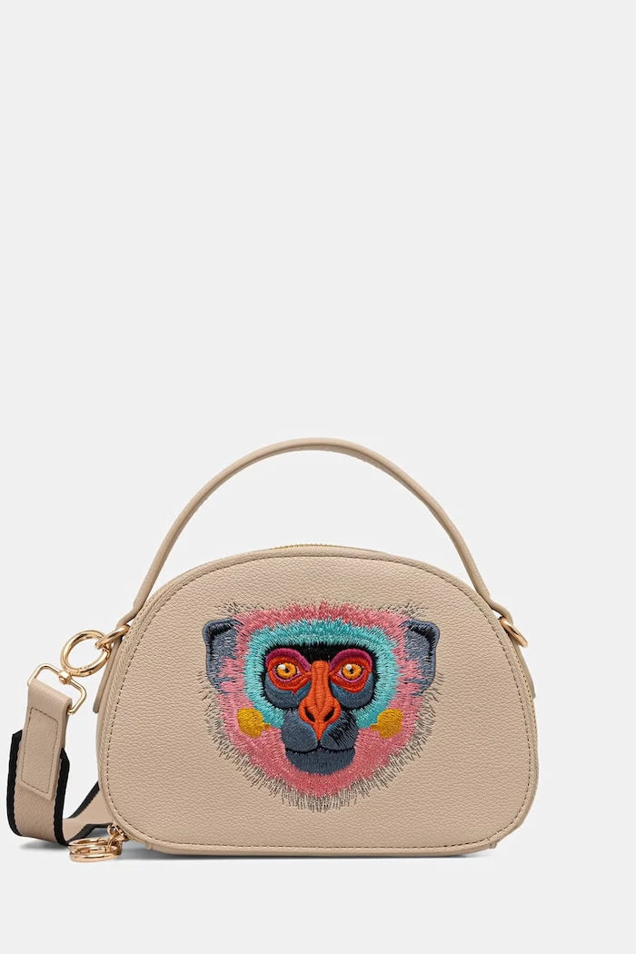 Medicine suni deri crossbody kadın çantası
