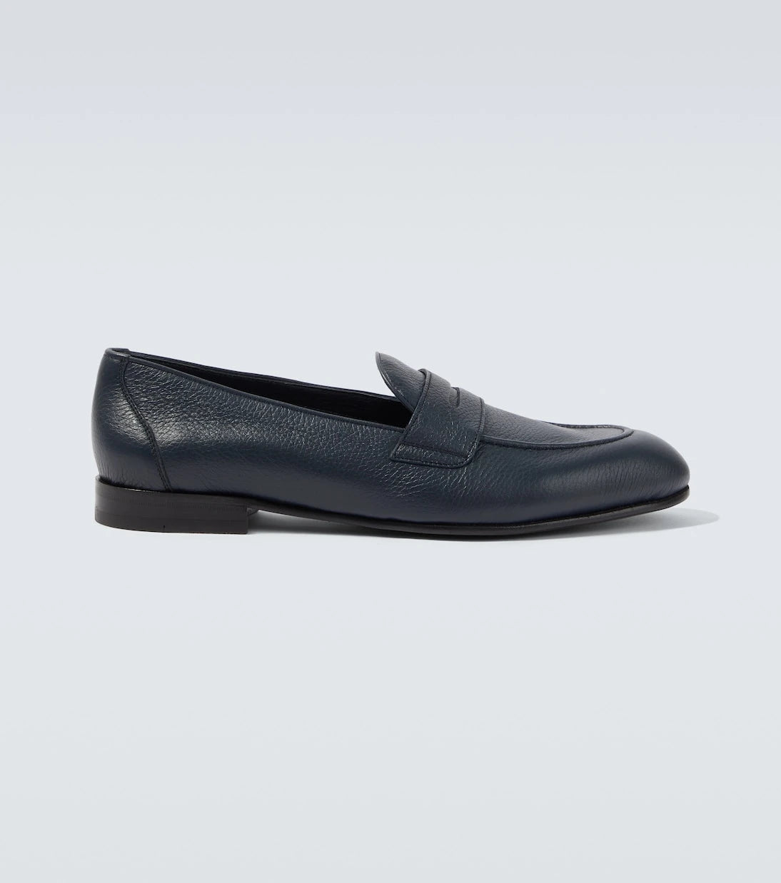 Brioni - Leather penny loafers