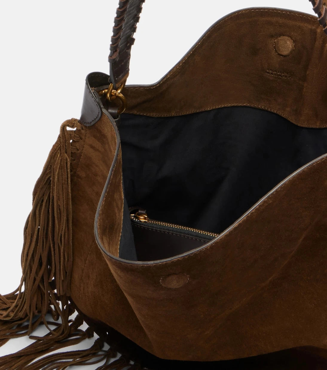Isabel Marant - Oskan Soft Large suede shoulder bag