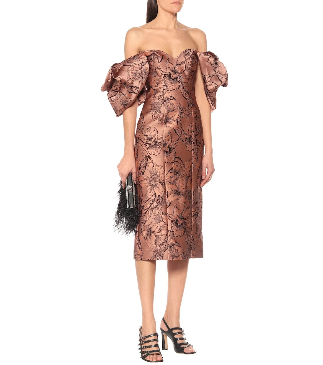 Johanna Ortiz - Synchronicity silk-blend midi dress