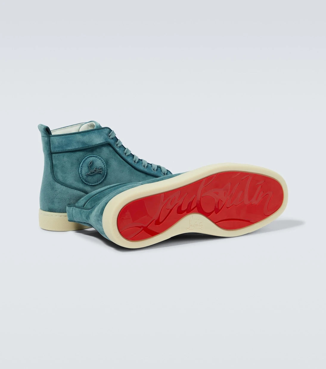 Christian Louboutin - Louis suede sneakers