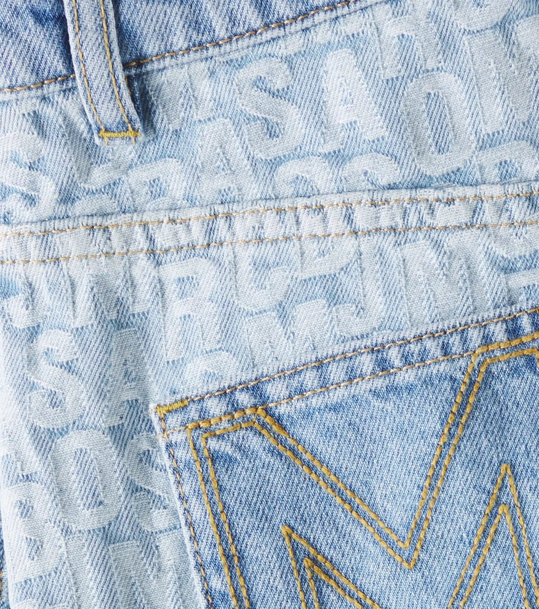 Marc Jacobs Kids - Logo denim cargo shorts