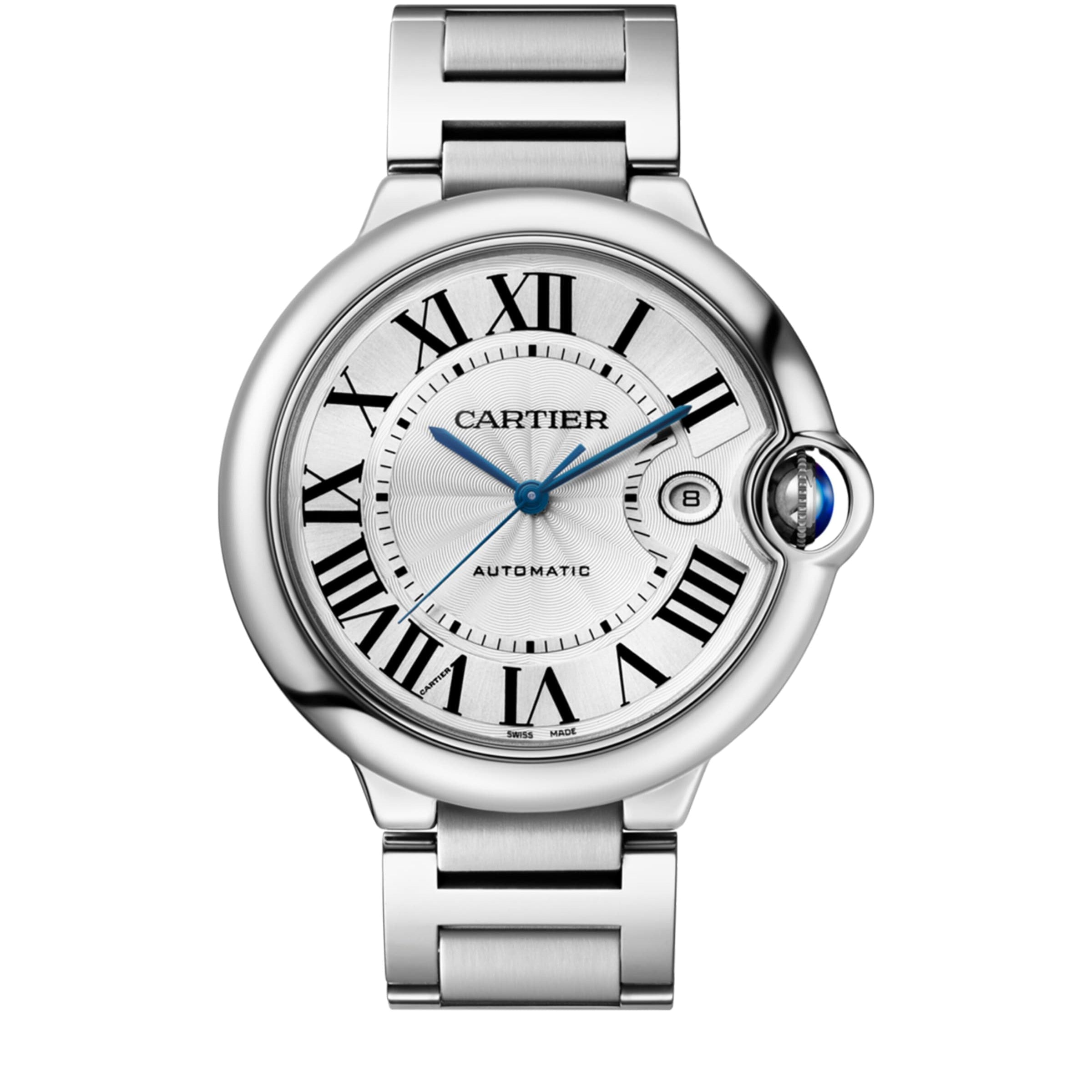 Stainless Steel Ballon Bleu de Cartier Watch 42mm