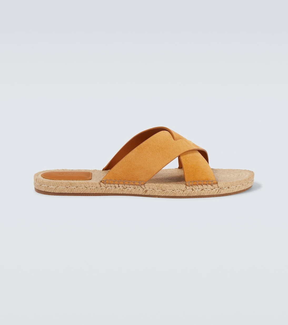 Zegna - Süet espadril sandaletler