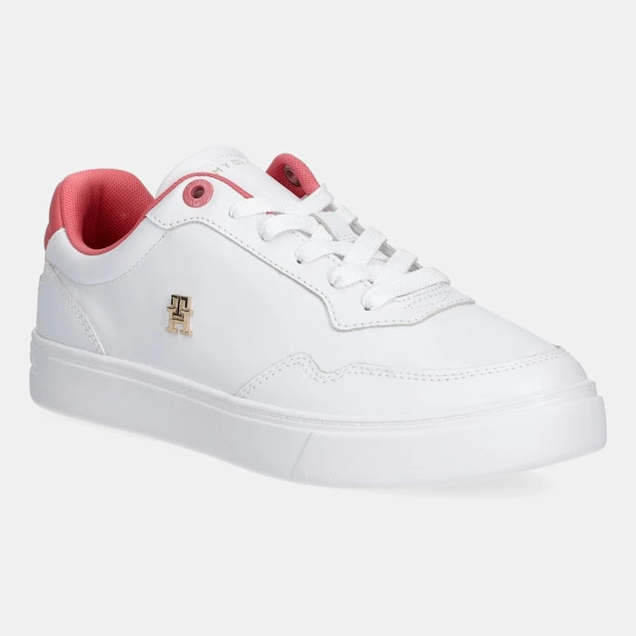 Tommy Hilfiger ESSENTIAL ELEVATED COURT SNEAKER Deri Spor Ayakkabı