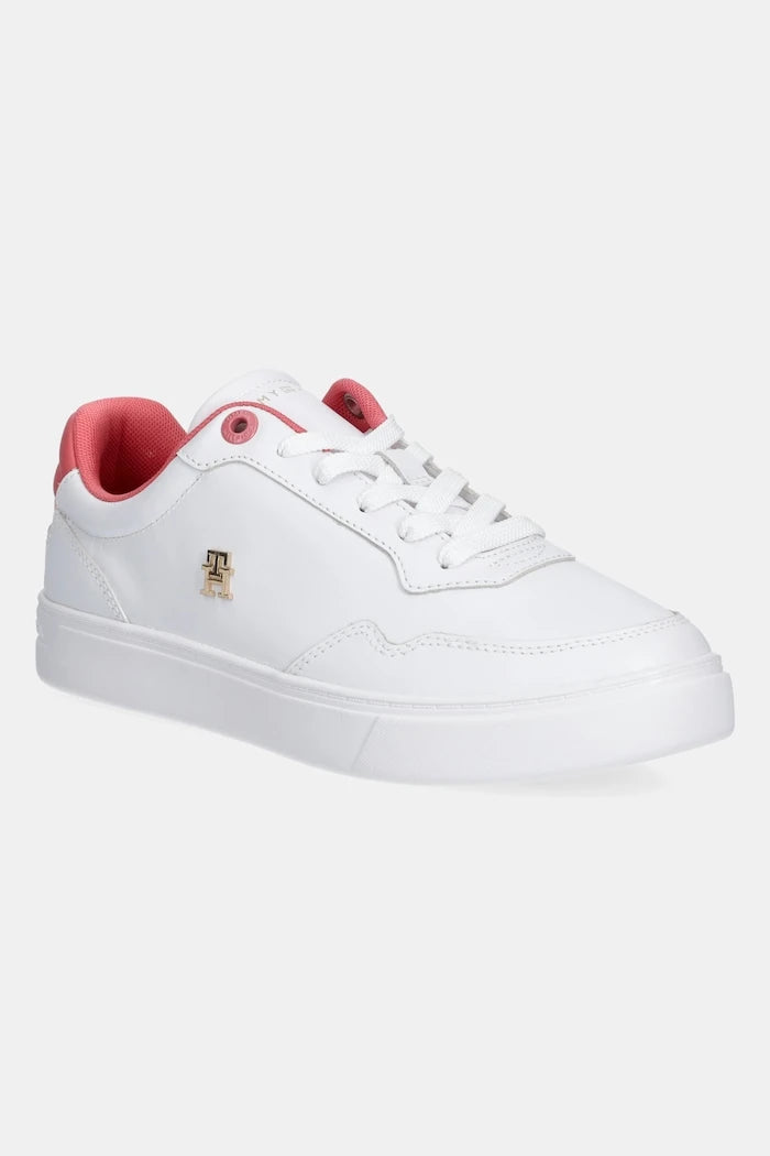Tommy Hilfiger ESSENTIAL ELEVATED COURT SNEAKER Deri Spor Ayakkabı