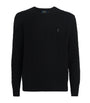 Polo Ralph Lauren Black Wool-Cashmere Cable-Knit Sweater