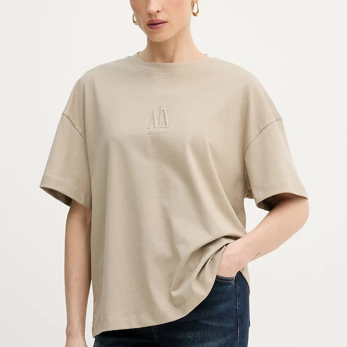 Armani Exchange kadın pamuklu tişört
