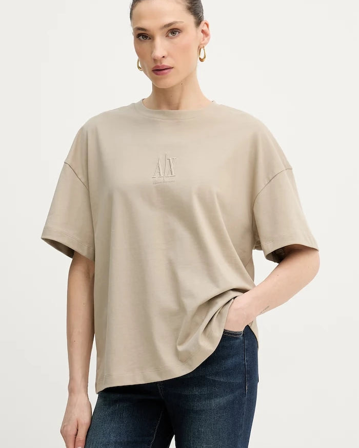 Armani Exchange kadın pamuklu tişört