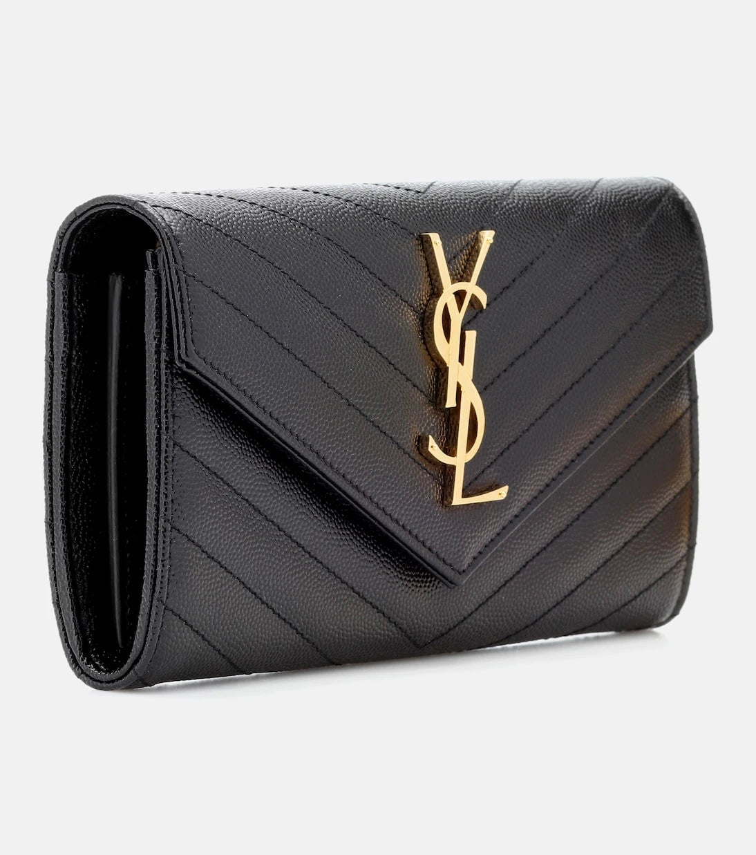 Saint Laurent - Monogram Large leather wallet