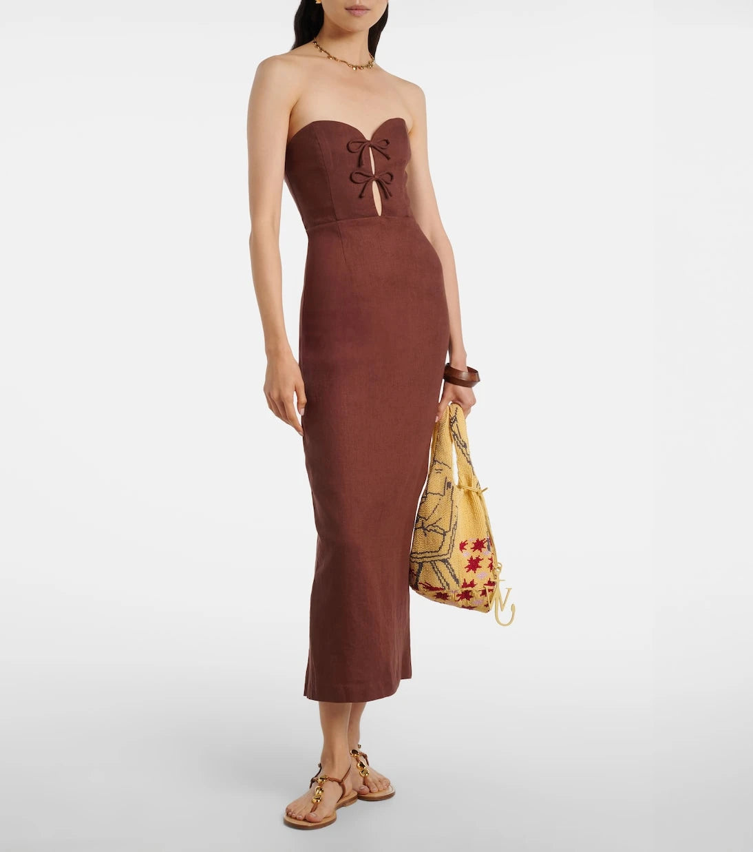 Posse - Sabine linen midi dress