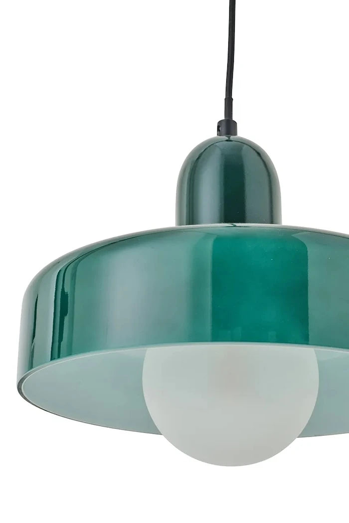 J-Line Renkli Cam Sarkıt Lamba 25 x 25 x 23 cm