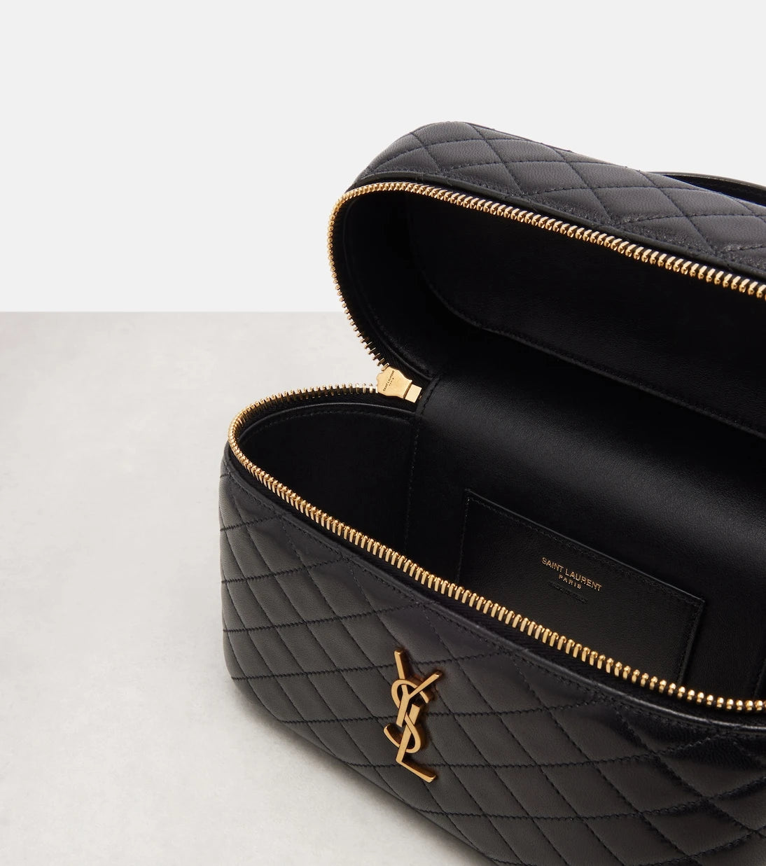 Saint Laurent - Gaby Large leather vanity bag