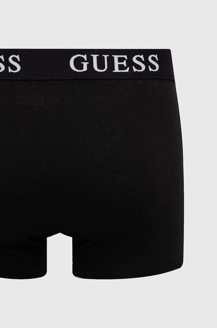 Guess pamuklu ve elastanlı erkek boxer PLACED 3'lü