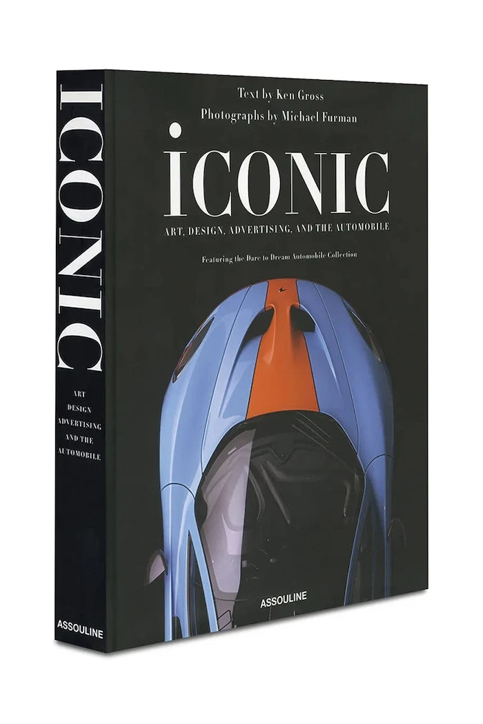 Assouline фото книга Iconic: Art, Design, Advertising, and the Automobile (Resized), Miles S. Nadal