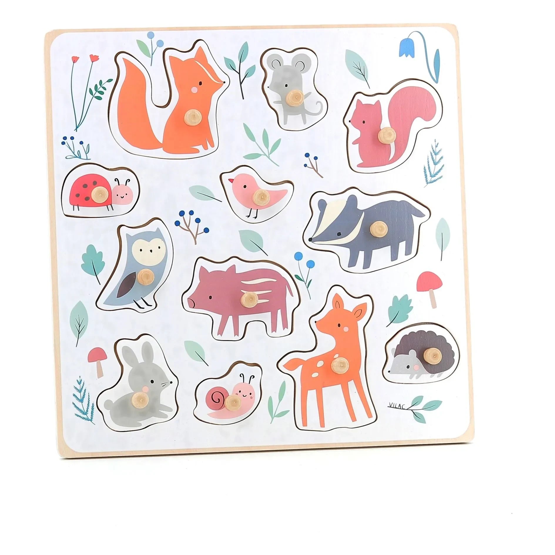 Vilac - Forest animals puzzle - Sarah Betz