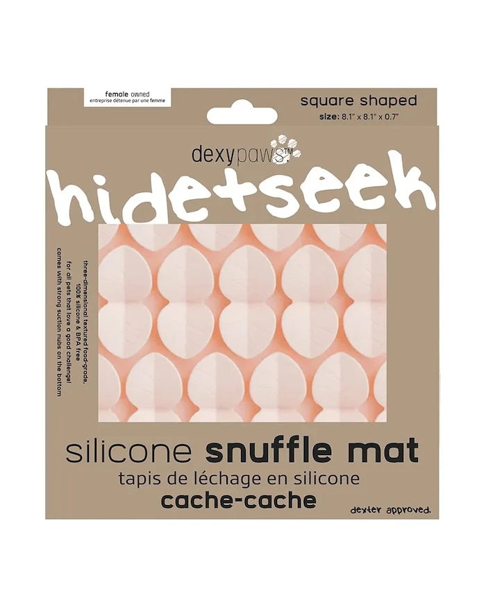 Подложка за душене за домашен любимец Dexypaws Blush Pink Silicone Snuffle Mat
