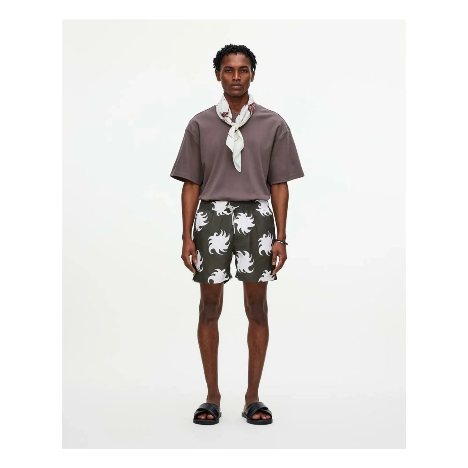 OAS - Pine Ember swim shorts | Khaki