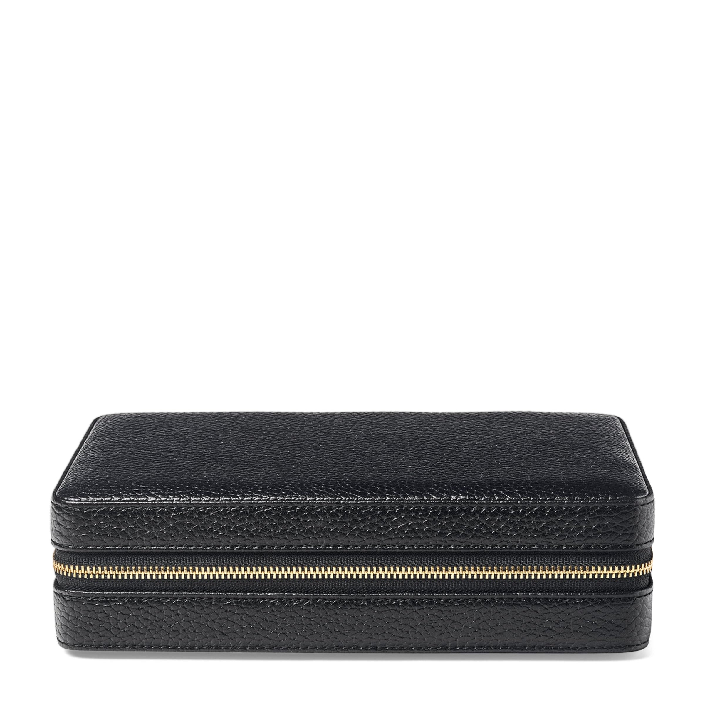 Large Leather Travel Jewellery Box