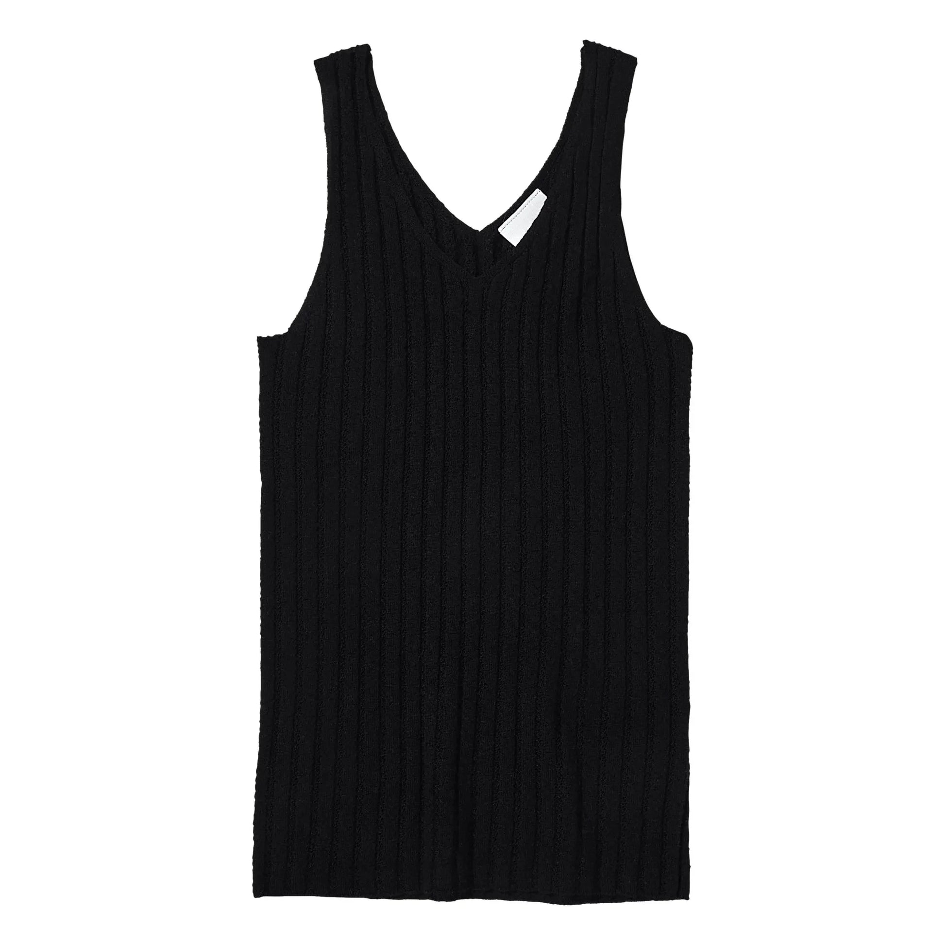 FUB - Merino wool tank top - Women's collection | Black