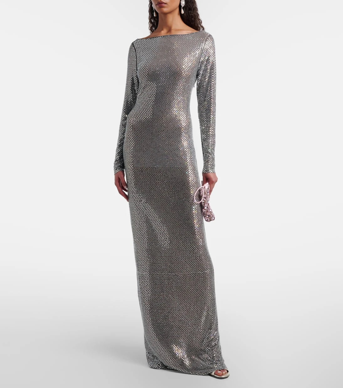 Self-Portrait - Embellished maxi dress