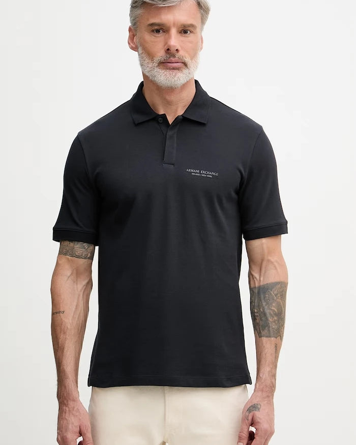 Armani Exchange Pamuklu Erkek Polo Tişört