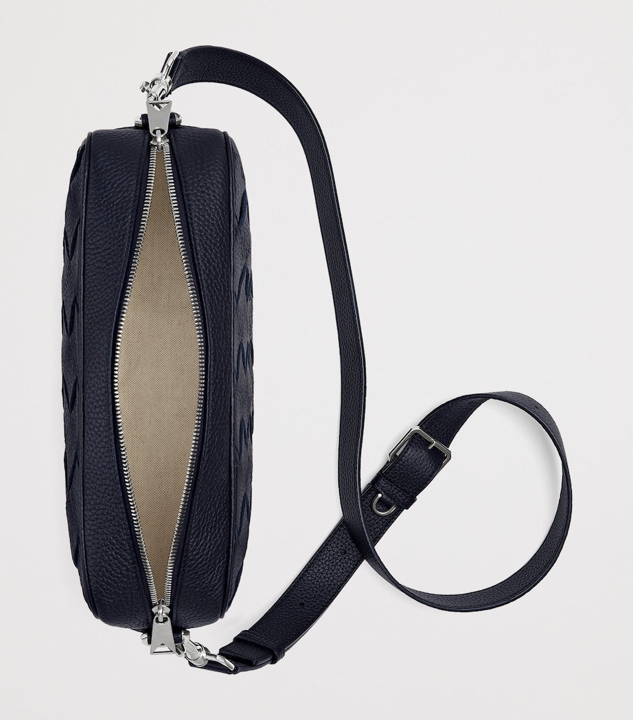 Bottega Veneta Leather Intrecciato Camera Bag