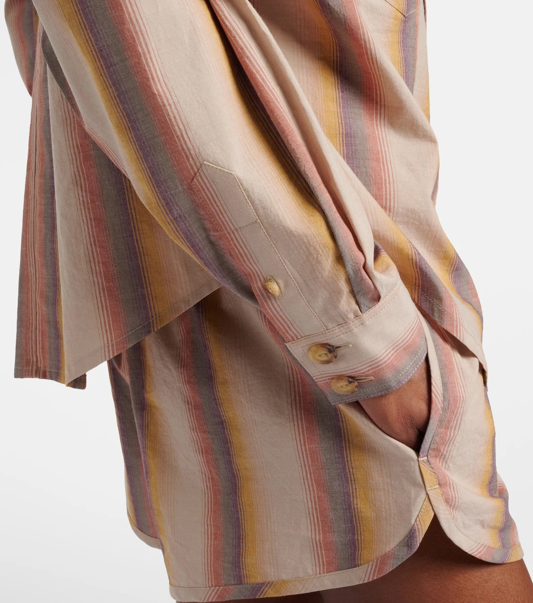 Isabel Marant - Mahvane striped cotton shirt