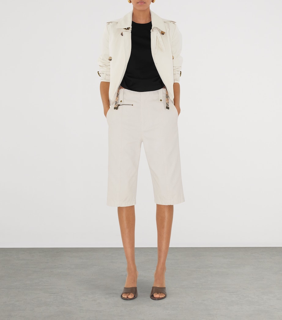 Burberry Black Cotton Festival T-Shirt