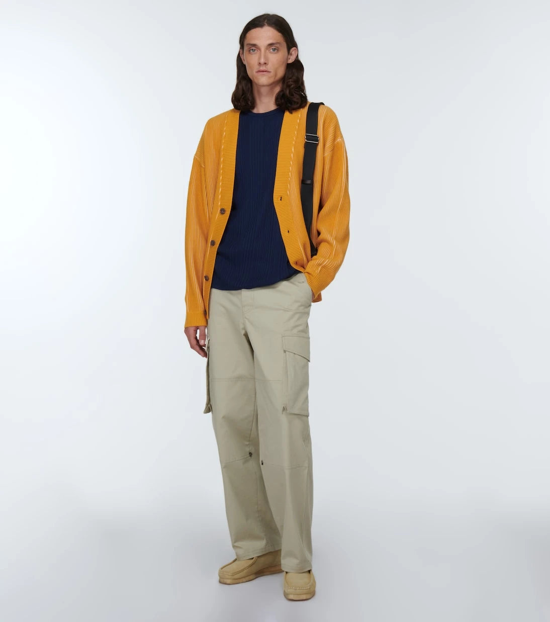King & Tuckfield - Ribbed wool cardigan