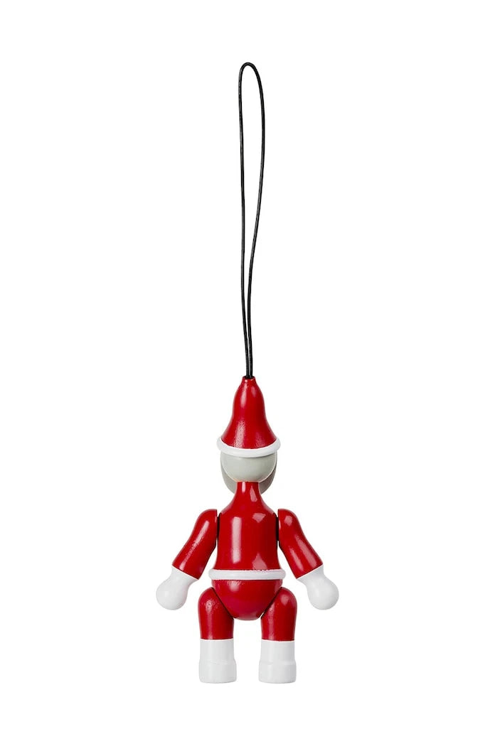 Kay Bojesen Noel Ağacı Süsü Santa Claus and Santa Clara (2 Parça)