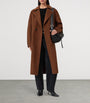 AllSaints Brown Wool-Blend Sellma Coat