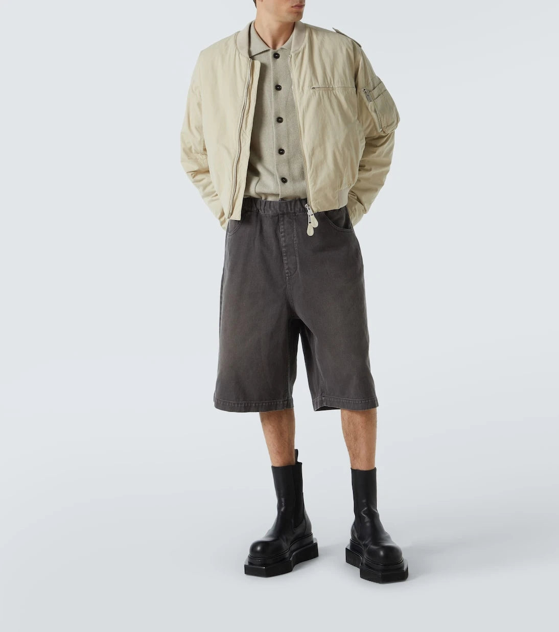 Entire Studios - Spar denim shorts