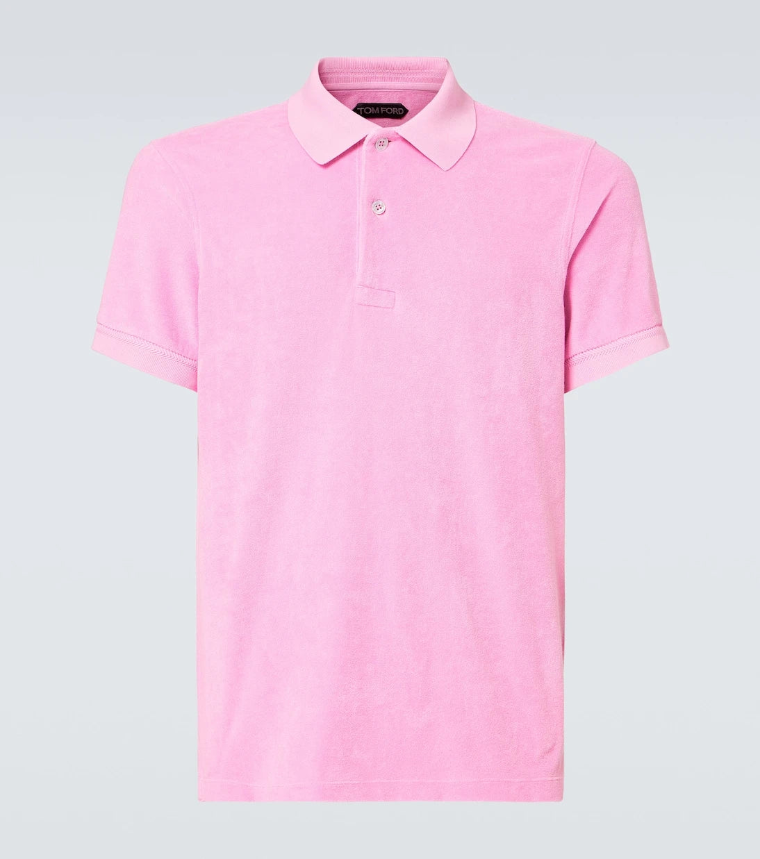 Tom Ford - Cotton-blend terry polo shirt