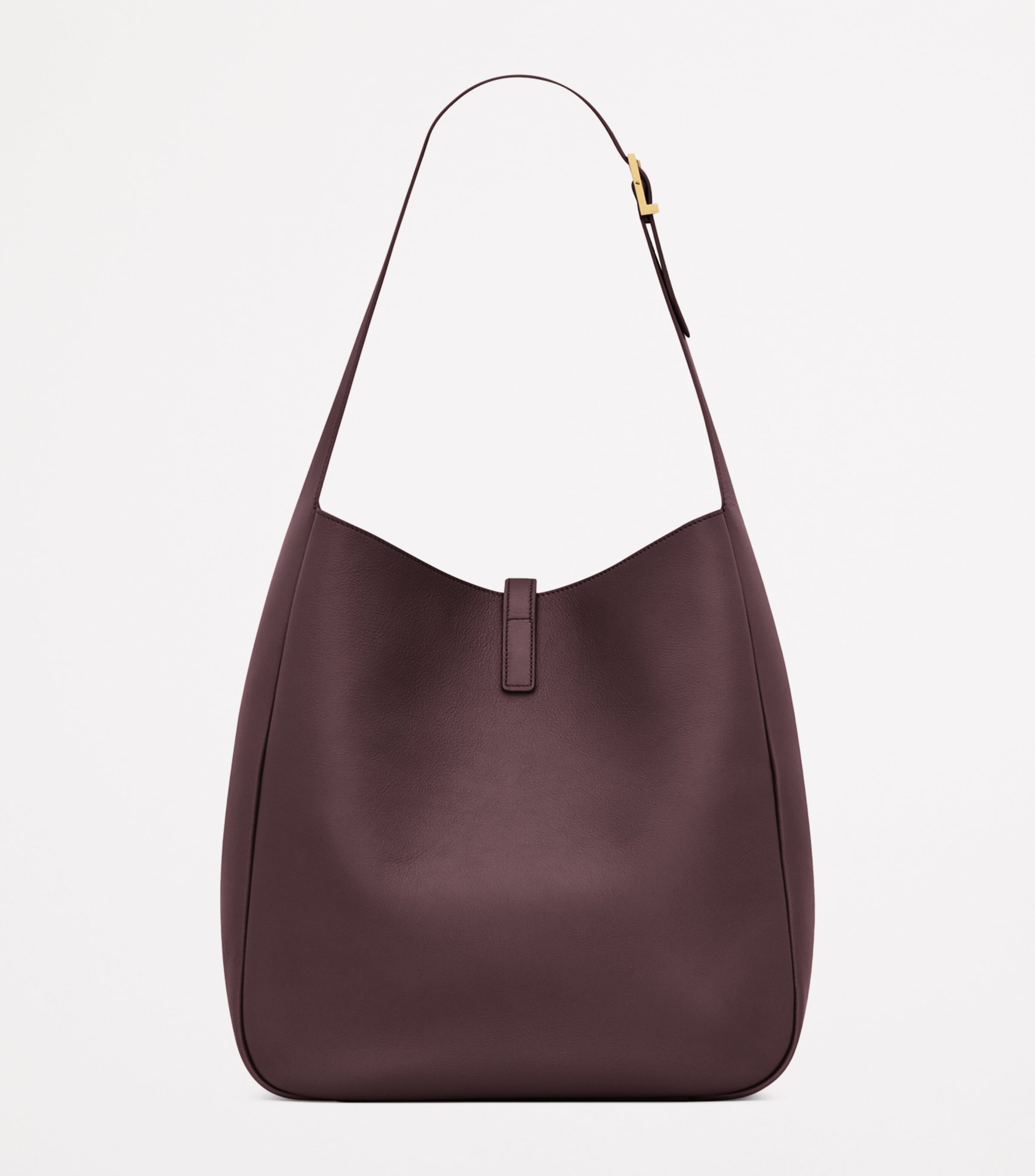 Saint Laurent Brown Large Calfskin Le 5 à 7 Shoulder Bag