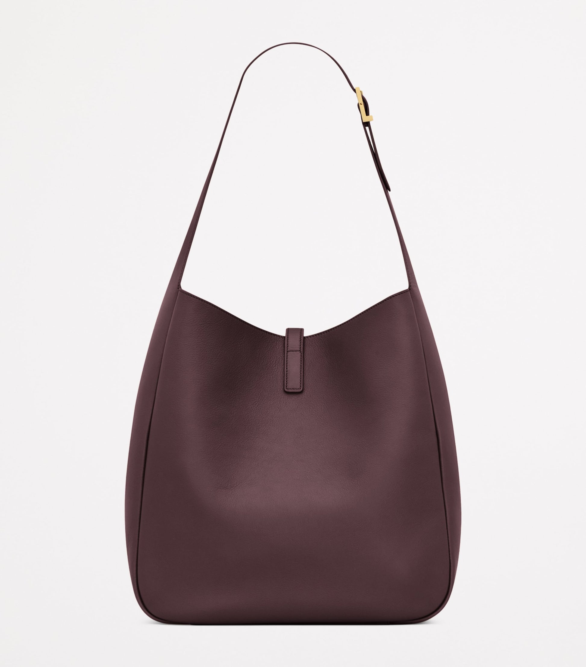 Saint Laurent Brown Large Calfskin Le 5 à 7 Shoulder Bag