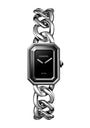 CHANEL Large Steel Première Gourmette Chain Watch 20mm