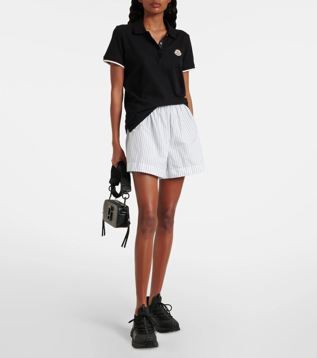 Moncler - Logo cotton polo shirt
