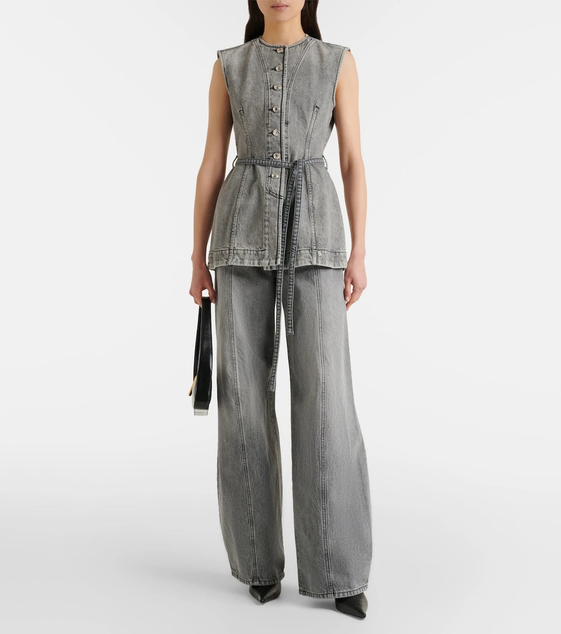 Sportmax - Orli denim vest