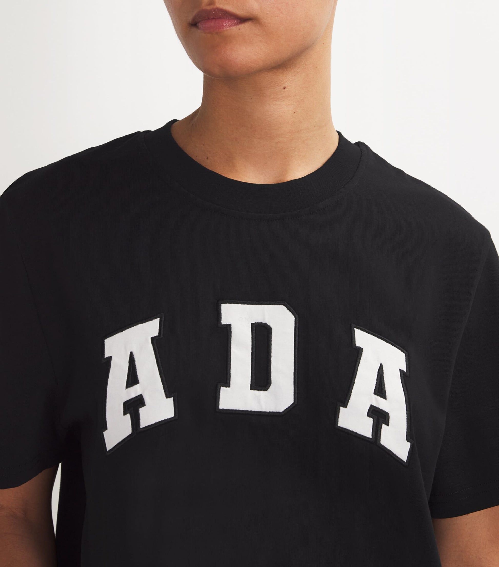 Black Cotton Oversized T-Shirt